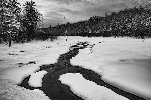 Winter in the north.