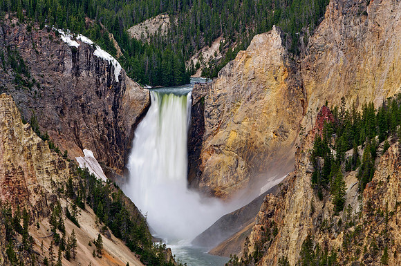 Lower Falls, Yellowstone River, yellowstone, national park, waterfall, grand canyon, wyoming