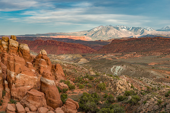 View at Arches National Park, Utah