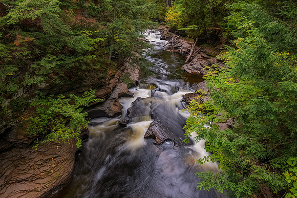 Potholes on the Presque Isle River