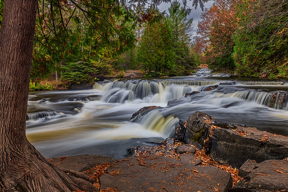 cascade at Bond Falls