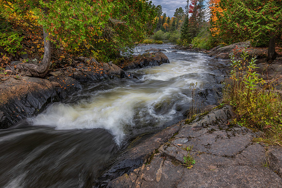 Cascade at Burned Dam Falls