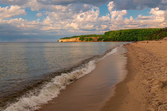 Lake Superior at Pictured Rocks.