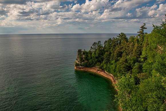 Lake Superior at Miners Castle