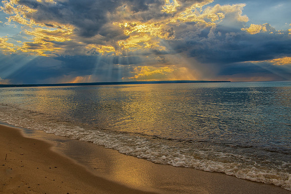 Sunset over Lake Superior