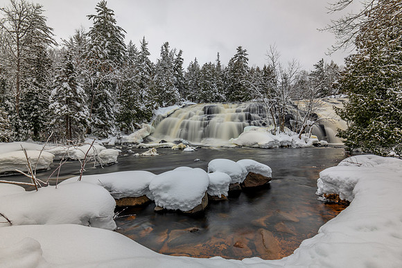 Winter at Bond Falls 4