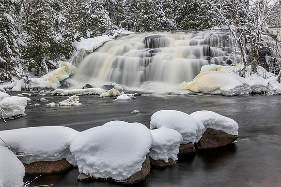 Winter at Bond Falls 1